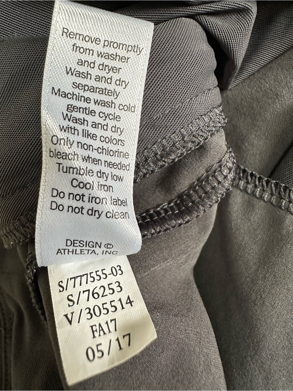 Athleta Soho Jogger Pants Women’s 14 Cast Iron Gray Stretch Lightweight Casual - Picture 11 of 16